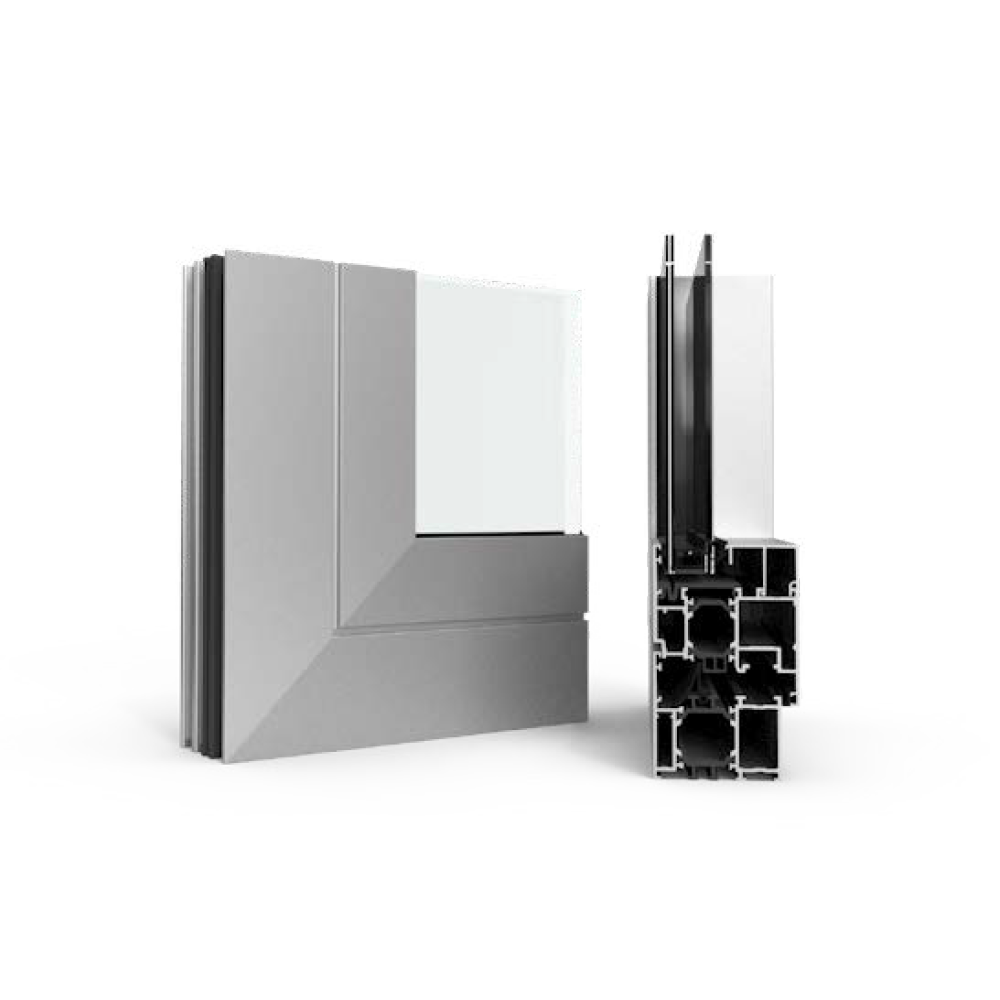 Hliníkové okno - Ecofutural