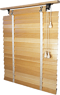 Bambusová roletka - DREVENE ŽALÚZIE 50MM RETRO