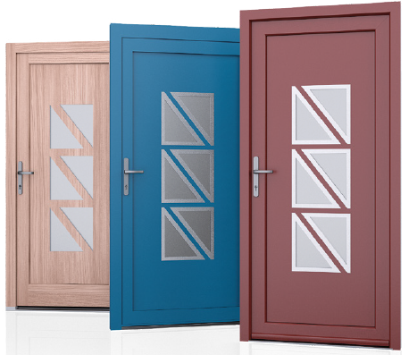 Plastové dvere - 03