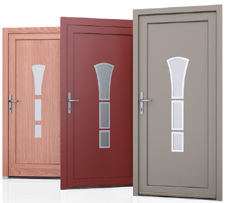 Plastové dvere - 02