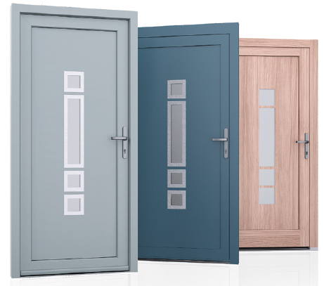 Plastové dvere - 01