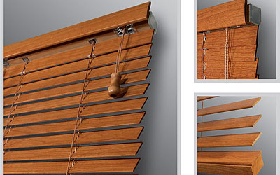Drevená žalúzia - Drevené žalúzie 25mm